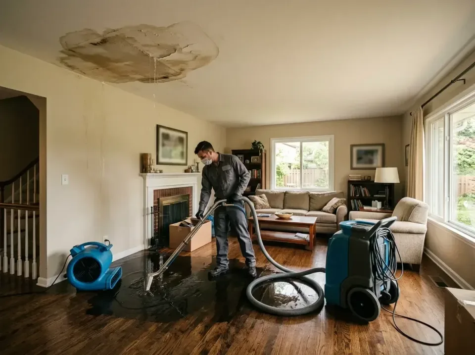 attic-pipe-burst-ceiling-drip-008 — frequently asked questions, Water Damage Restoration & Carpet Care in Grand Terrace, CA